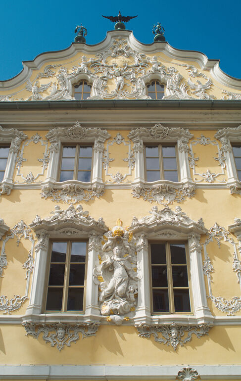Falkenhaus Rokoko- Fassade