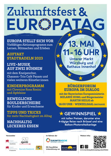 Plakat Zukunftsfest und Europatag