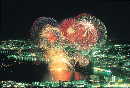 Lake Biwa Feuerwerksfestival