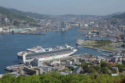 Hafen von Nagasaki